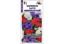 Семена Барвинок Татту Американ Пай смесь 5шт ЗСА 0127