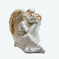 Статуэтка ИА-129В Ангел на отдыхе сл.кость