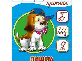 Книга КАЛЛИГРАФИЧЕСКАЯ ПРОПИСЬ А5. 26406-3 ПИШЕМ ПРОПИСНЫЕ БУКВЫ