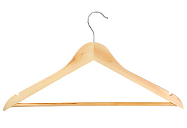 Вешалка-плечики 455-051 дерево 45см