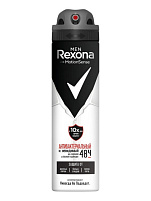 Дезодорант Rexona 150мл.муж.Антибактер.невид.на Черном и Белом(Unilever)