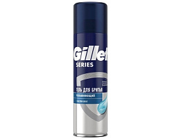 Гель для бритья PR Gillette 200мл.Series Увлажняющий(Gillette)