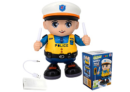 Игрушка на батарейках YJ388-81/FCJ1495764 Полицейский