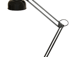 Лампа настольная офисная "Бета" МС, черный, на металлической струбцине, 4203