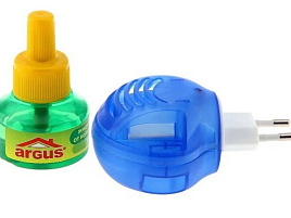 Комары Фумигатор Argus 45 ночей +Жидкость 30мл без запаха