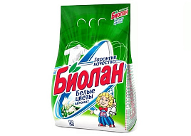 Стиральный порошок Биолан Автомат 1200г.М Белые цветы(Казань)