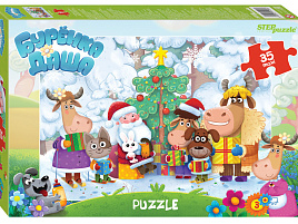 Пазл 35эл. MAXI Буренка Даша 91256