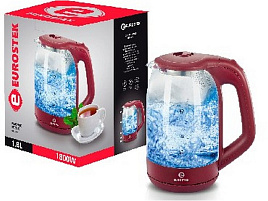 Электрочайник EUROSTEK EEK-3014 стекло