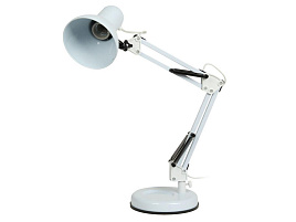 Лампа настольная офисная KD-313 Camelion белый 3017