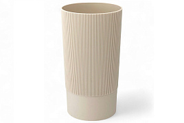 Ваза для цветов под срезку  М8934 бежевый