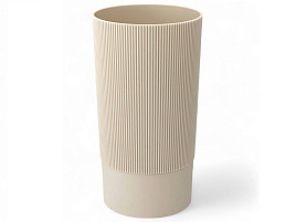 Ваза для цветов под срезку  М8934 бежевый