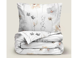 Постельное Евро Silvano 20462/1547 поплин (без простыни)