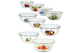 Миска эмаль 2,5л 10-0311/4/01-0311 Аппетит декор