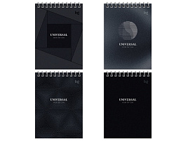 Блокнот 40л. BG Б6гр40 58697 "Монохром" А6 на гребне