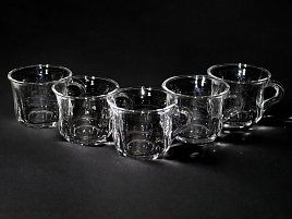 Набор кружек стекло 6шт 180мл LXZB60/3380 в/уп