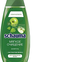 Шампунь Schauma 370мл Мягкое очищение(Shw)1873