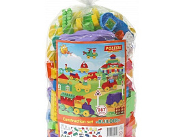 Конструктор 52551 Строитель 287эл в пакете