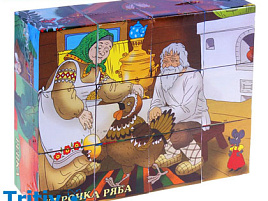 Кубики 12шт 01301/01310 Сказки №1