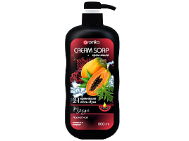 Гель для душа Аромика 800мл.крем мыло 2в1  Papaya