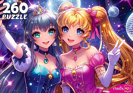 Пазл 260эл. Аниме-девушки на дискотеке Х260-4546