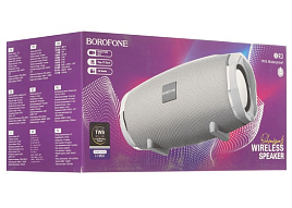 Акустика портативная BOROFONE BR3 серый