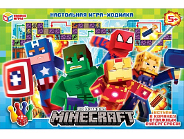 Настольная игра ходилка 3635 Minecraft