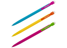 Карандаш механический OfficeSpace MP_64958 0,5мм, с ластиком, ассорти