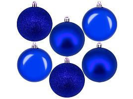 Набор шаров 6см FG240519096Q синий 6шт