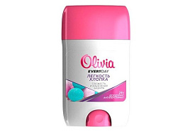 Дезодорант женский Oliva 50мл стик Легкость хлопка