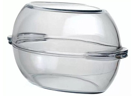 Форма для запекания стекло 5959072/9665 072 Овал с крышкой