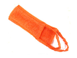 Мочалка для тела Длинная с ручками Пояс 45*11 G-02714