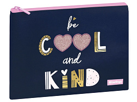 Папка для тетрадей А4 Berlingo PUА409035 "Be cool", 1 отделение, 340*245мм, полиуретан, на молнии