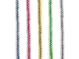 Мишура Бусинка 1А Г-219 фиолетовая