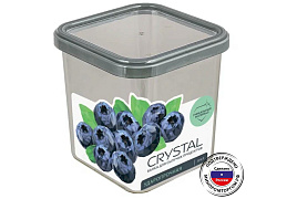 Контейнер для продуктов 0,9л Crystal 02711