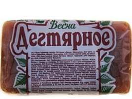 Мыло Дегтярное 140г(Самара)6119/1880