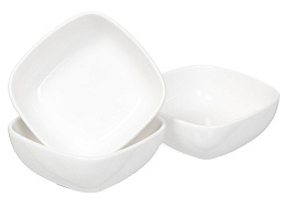 Набор соусников керамика 3шт 326254/Y6-2523 Квадрат