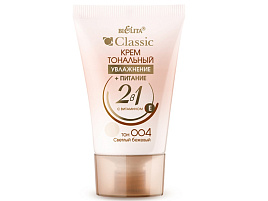 Крем тональный Белита  М Classic 2в1 с вит.Е 004 Св.беж 35мл.