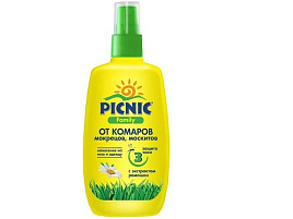 Комары Спрей 120мл.Пикник Фэмили 04-009/1176
