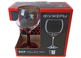 Набор бокалов для вина 2шт 1711/2-Н9 Рубин 250мл