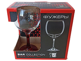 Набор бокалов для вина 2шт 1711/2-Н9 Рубин 250мл