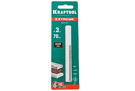 Сверло по бетону 3*70 KRAFTOOL 3-х гранное 29166-070-03/2459