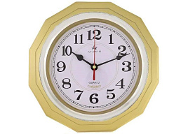 Часы настенные Atlantis 25*25 TLD-6040 золото