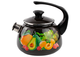 Чайник эмаль 2л 43604-102/6-у4/2215 слон. со свистком