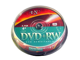 DVD-RW диск VS 4,7 Gb (4х ) конверт (5)