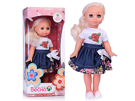 Кукла Весна Эля цветочная поляна B4053