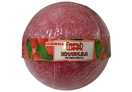 Бомбочки для ванн 130г FreshWeek Земляника