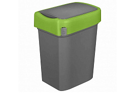 Контейнер для мусора 50л Smart Bin 434258109/8109 зеленый