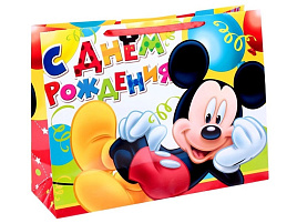 Упаковочная сумочка 61*46 1433322 Веселого праздника. Микки Маус