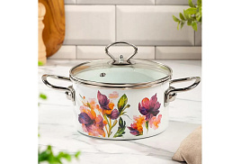 Кастрюля эмаль 2л Y4-9062/486661 Daniks индукция 9273