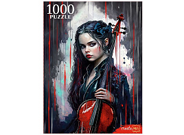 Пазл 1000эл. Девушка с виоланчелью П1000-0505